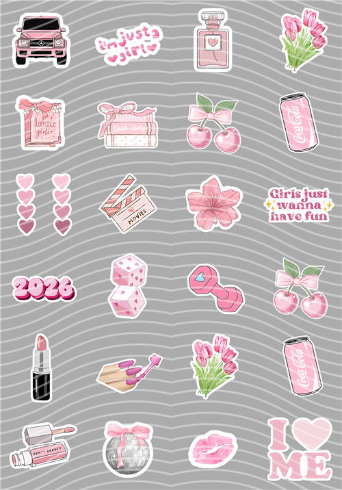 A5 kiss cut- 3643